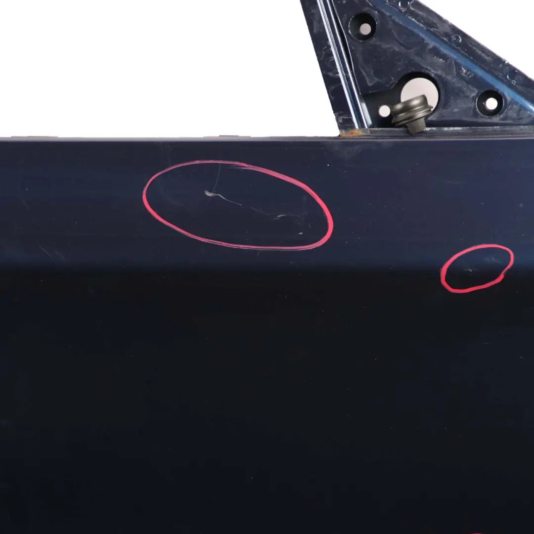 Door Front Right O/S Tiefseeblau Deep Sea Blue - A76 to BMW E81 E82 E88 with Part number 7207446 BMW E81 E82 E88 Door Front Right O/S Tiefseeblau Deep Sea Blue - A76 - SKU 7207446-DSB2 - Part number 7207446