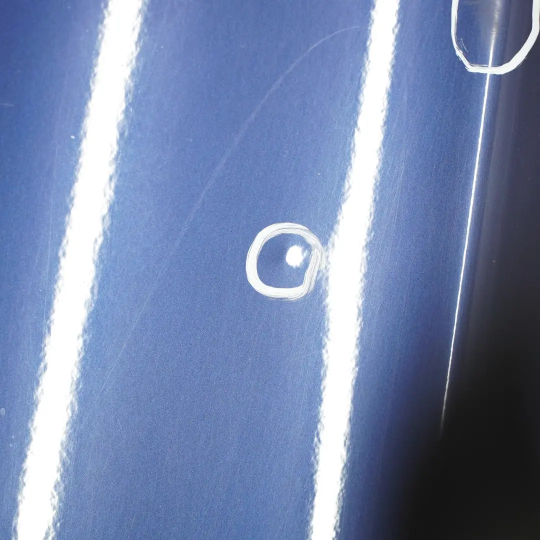 BMW 1 E81 E82 E88 Door Front Right O/S Tiefseeblau Deep Sea Blue - A76 - SKU 7207446-DSB - Part number 7207446