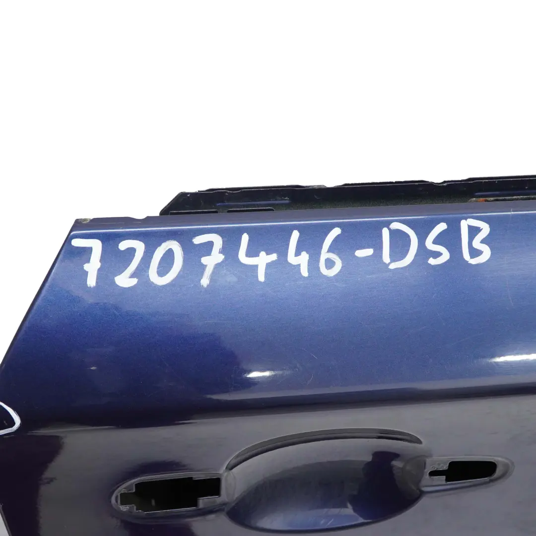 BMW 1 E81 E82 E88 Tür Vorne Rechts Tiefseeblau Deep Sea Blue - A76 - SKU 7207446-DSB - Teilenummer 7207446