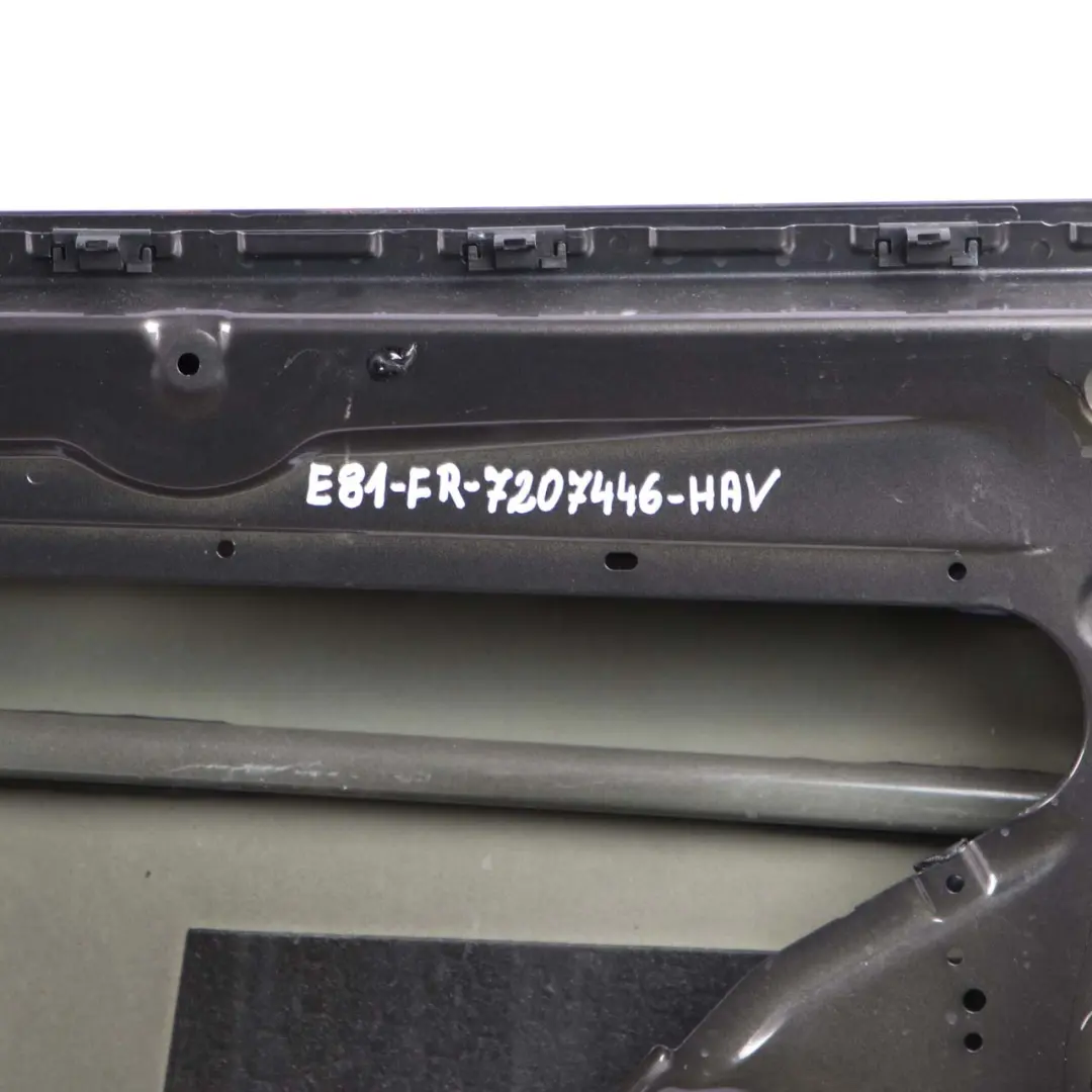 Door Front Right O/S Havanna Mojave Brown Metallic - A17 to BMW 1 E81 E82 E88 with Part number 7207446 BMW 1 E81 E82 E88 Door Front Right O/S Havanna Mojave Brown Metallic - A17 - SKU 7207446-HAV1 - Part number 7207446