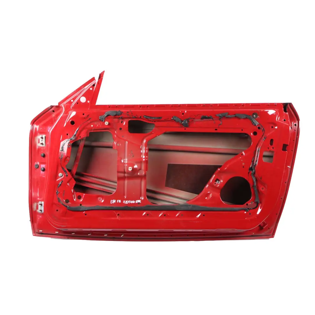 Door Front Right O/S E82 E88 Karmesinrot Crimson Red - A61 to BMW E81 with Part number 7207446 BMW E81 Door Front Right O/S E82 E88 Karmesinrot Crimson Red - A61 - SKU 7207446-KAR - Part number 7207446