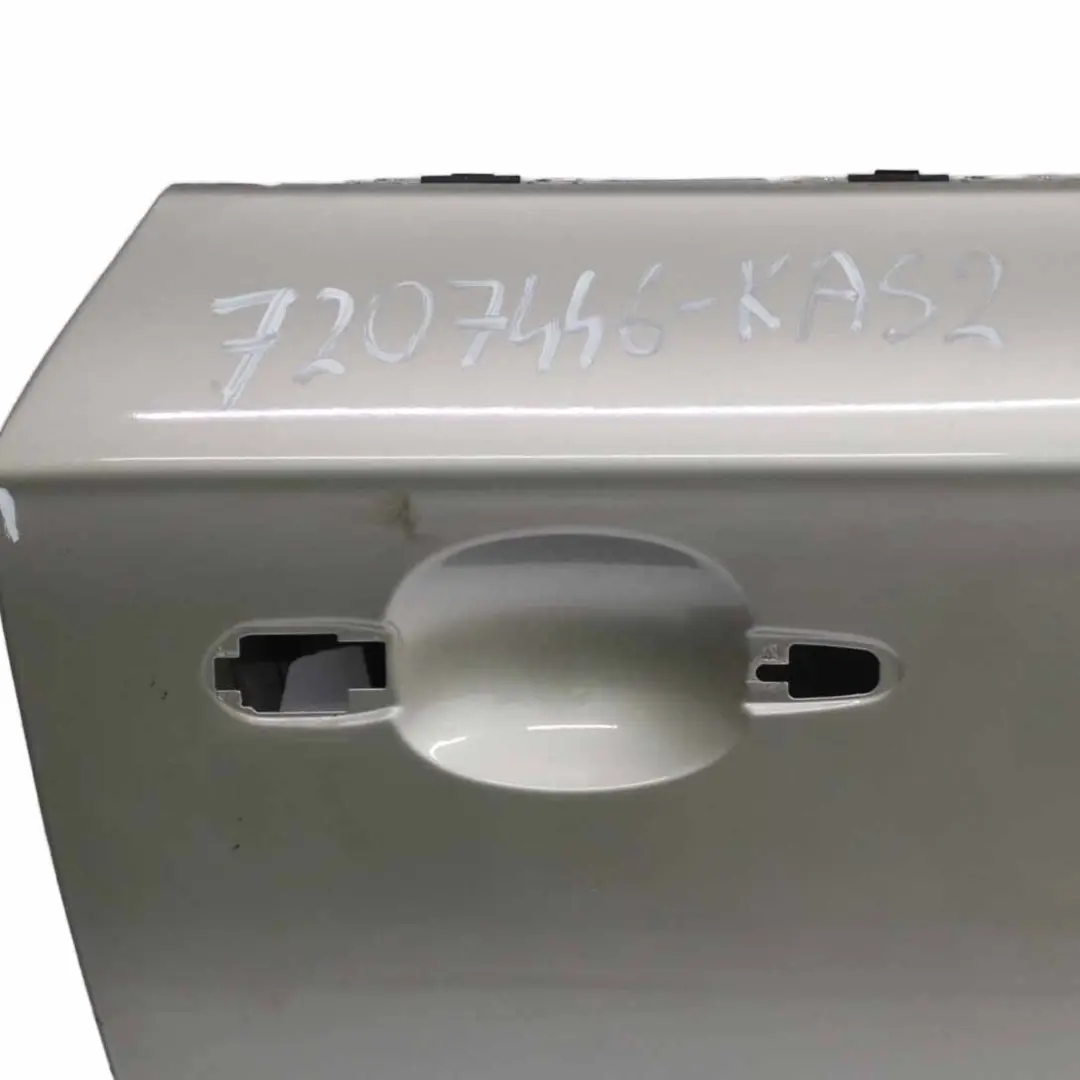 Door Front Right O/S E88 Kaschmirsilber Cashmere Silver - A72 to BMW E81 E82 with Part number 7207446 BMW E81 E82 Door Front Right O/S E88 Kaschmirsilber Cashmere Silver - A72 - SKU 7207446-KAS2 - Part number 7207446