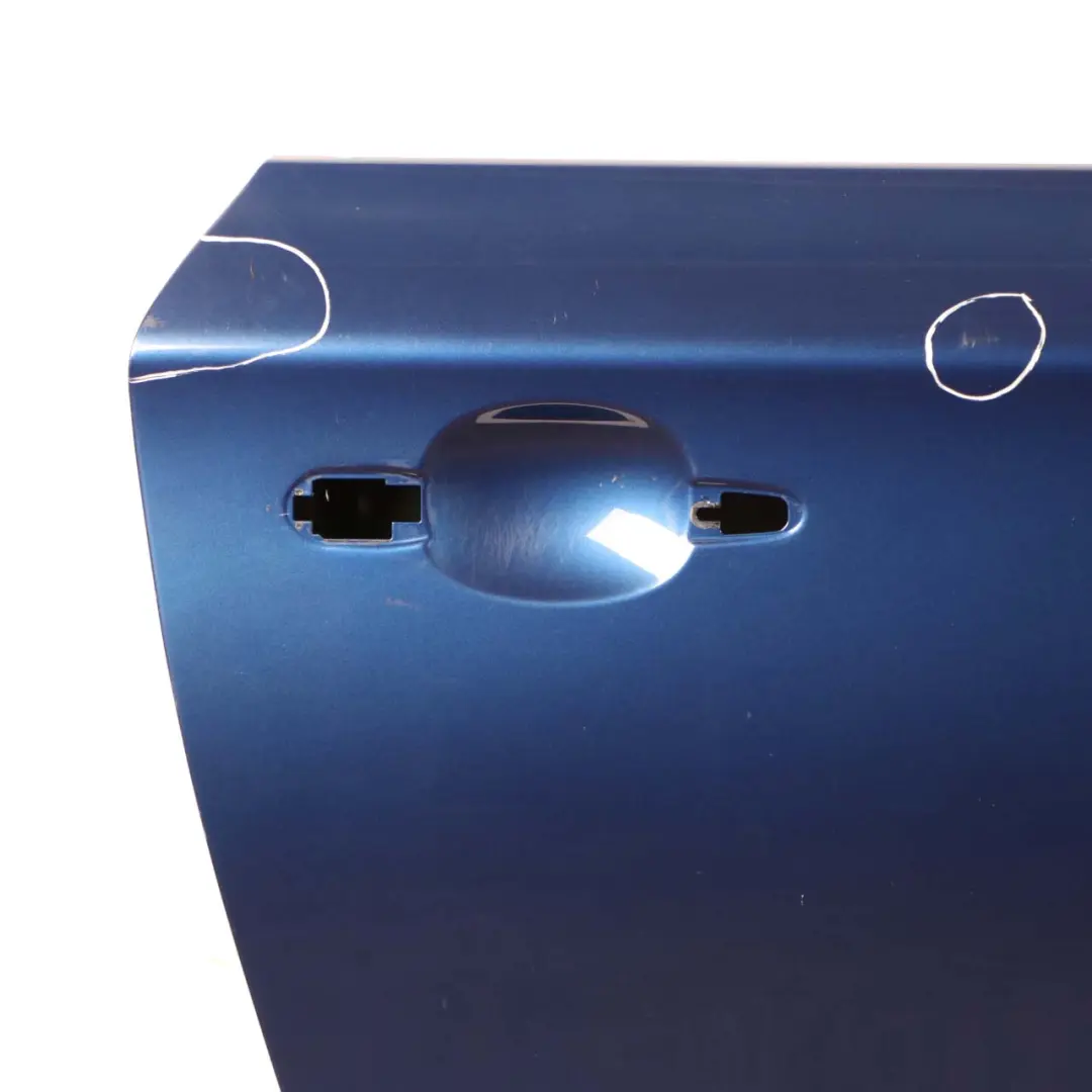 Door Front Right O/S Montegoblau Blue Metallic - A51 to BMW 1 E81 E82 E88 2 with Part number 7207446 BMW 1 E81 E82 E88 2 Door Front Right O/S Montegoblau Blue Metallic - A51 - SKU 7207446-MTB2 - Part number 7207446