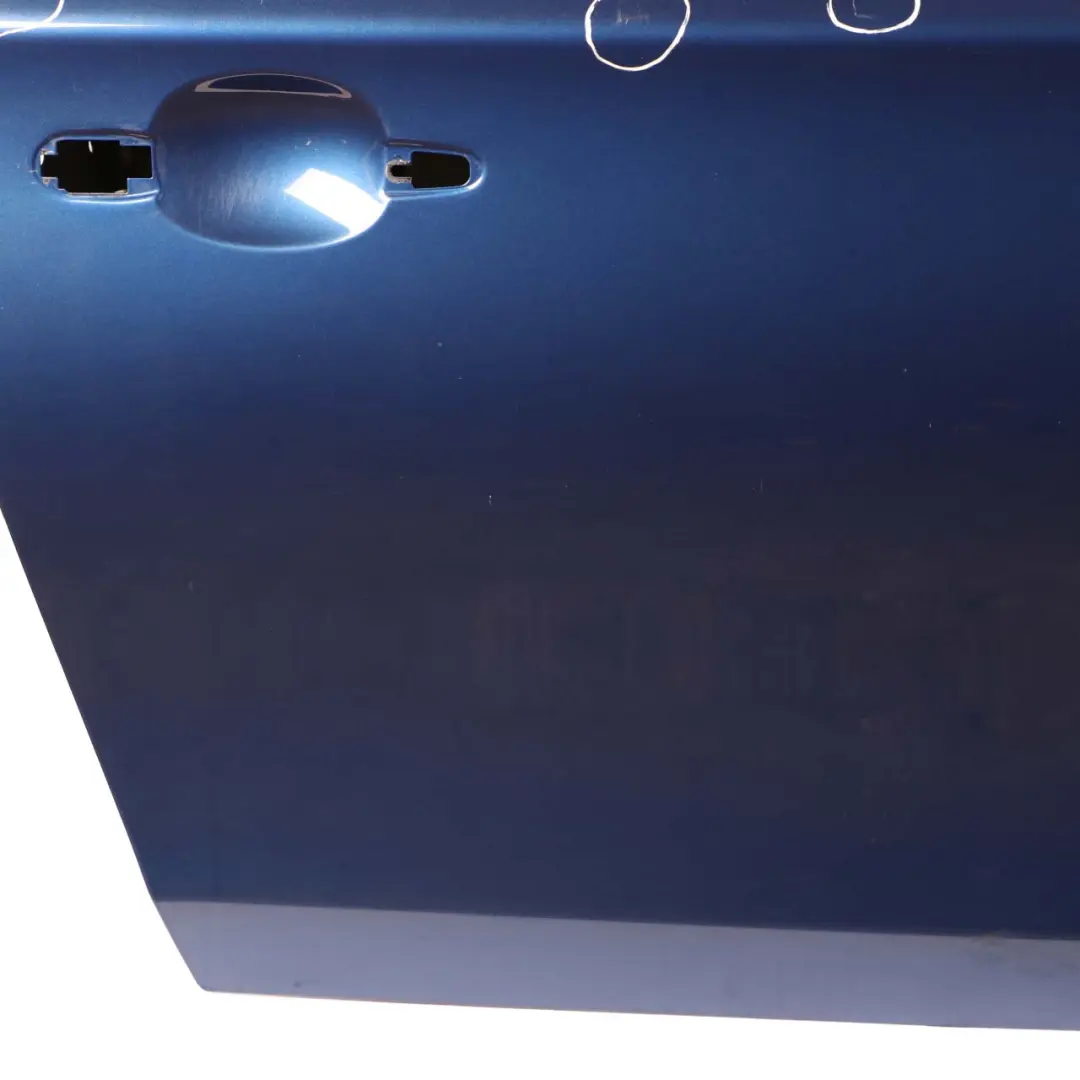 Door Front Right O/S Montegoblau Blue Metallic - A51 to BMW 1 E81 E82 E88 2 with Part number 7207446 BMW 1 E81 E82 E88 2 Door Front Right O/S Montegoblau Blue Metallic - A51 - SKU 7207446-MTB2 - Part number 7207446