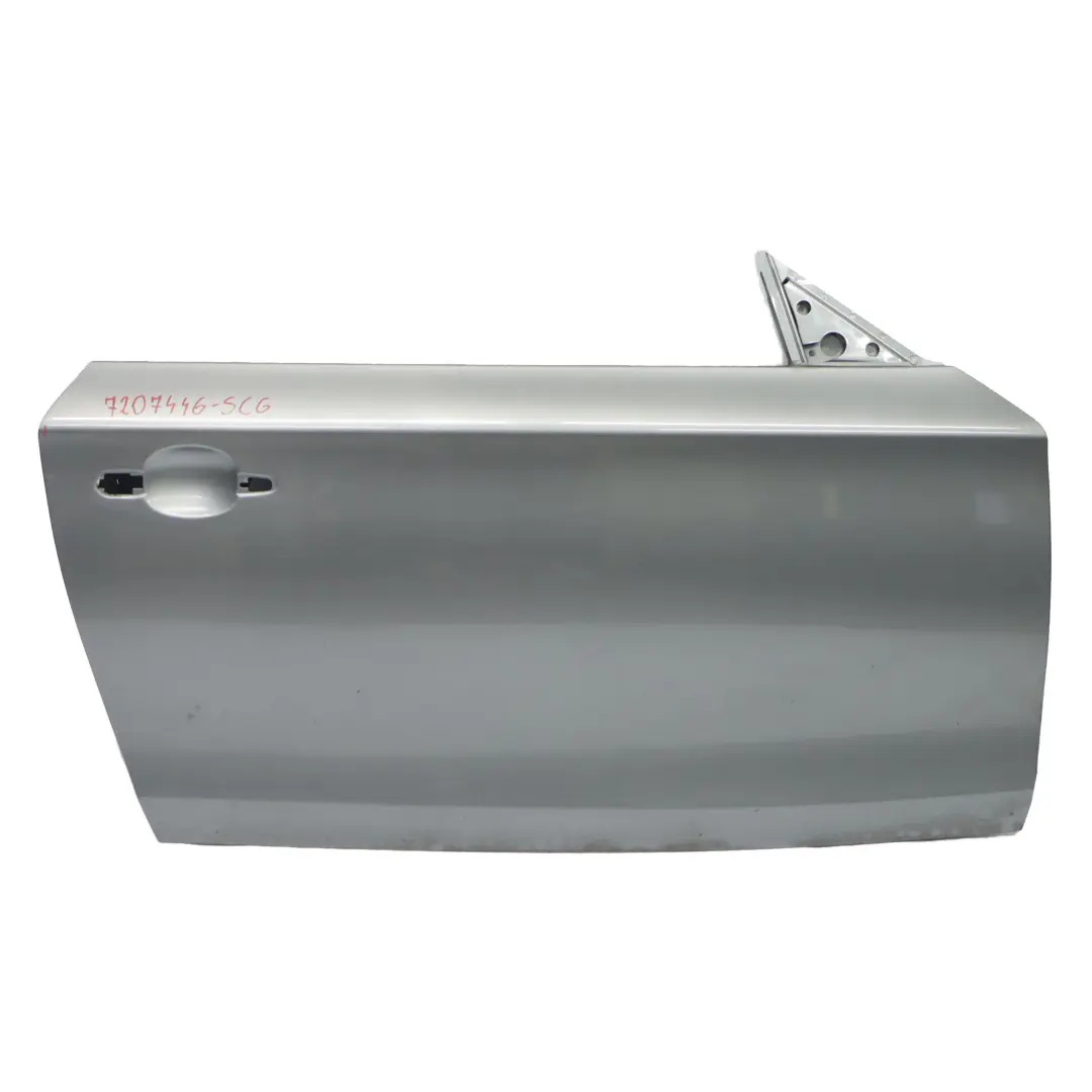 BMW E81 Door Front Right O/S E82 E88 Spacegrau Space Grey Metallic - A52 - SKU 7207446-SCG - Part number 7207446