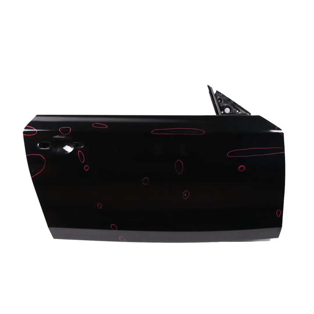 BMW E81 Door Front Right O/S E82 E88 Schwarz 2 Black - 668 - SKU 7207446-SCH2 - Part number 7207446