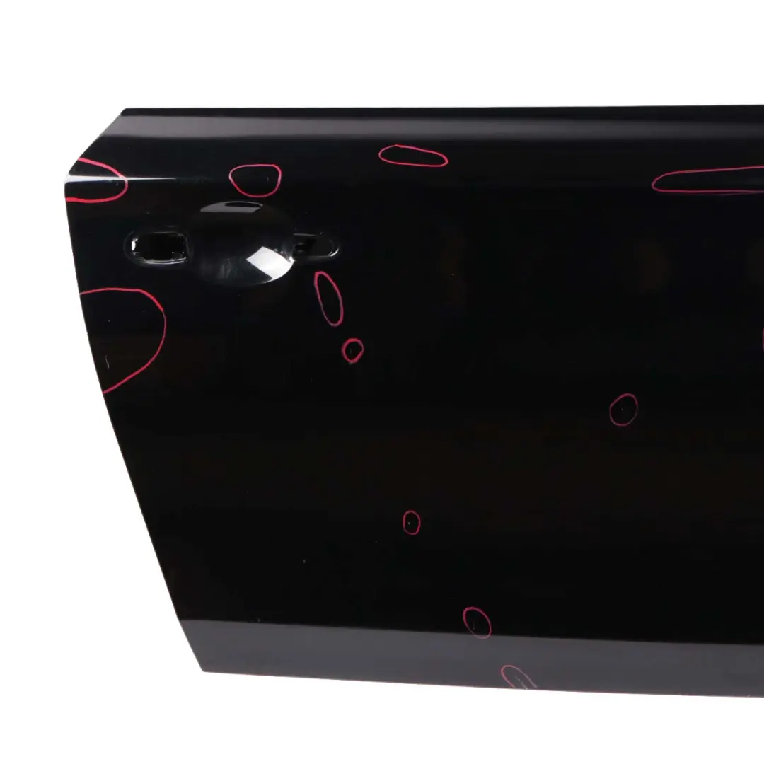BMW E81 Door Front Right O/S E82 E88 Schwarz 2 Black - 668 - SKU 7207446-SCH2 - Part number 7207446