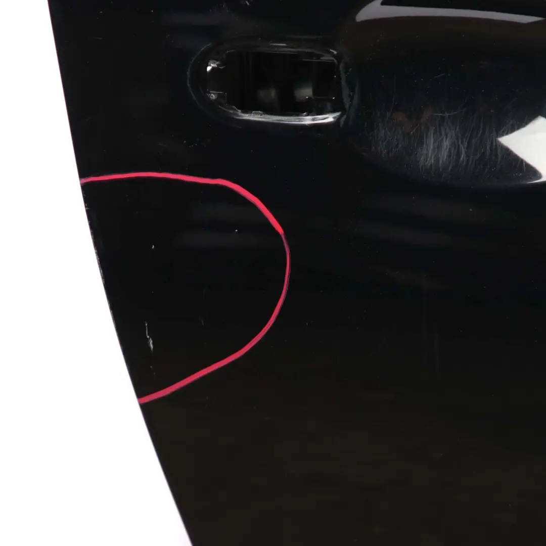 BMW E81 Door Front Right O/S E82 E88 Schwarz 2 Black - 668 - SKU 7207446-SCH2 - Part number 7207446