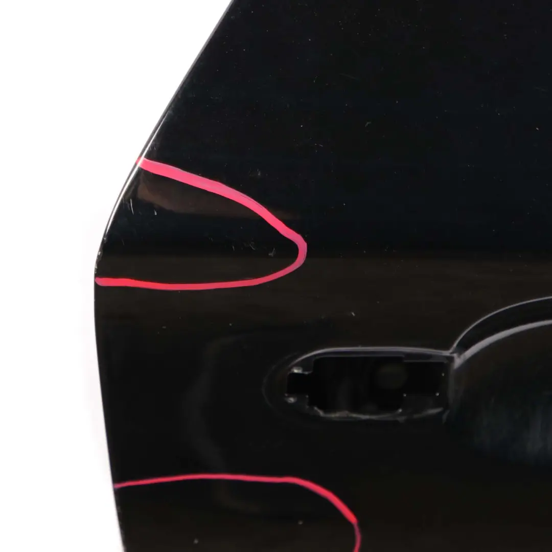 BMW E81 Door Front Right O/S E82 E88 Schwarz 2 Black - 668 - SKU 7207446-SCH2 - Part number 7207446