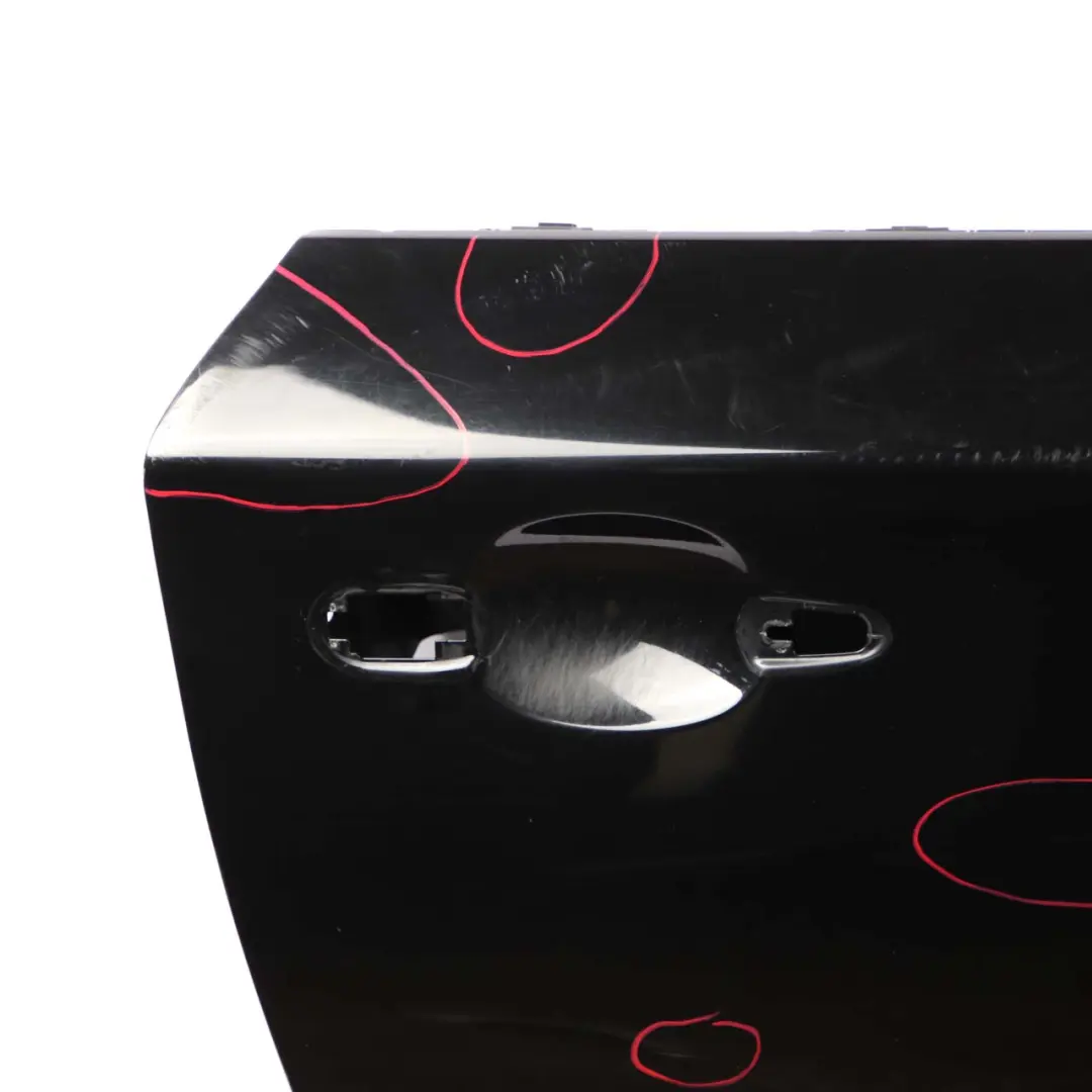 BMW 1 E81 E82 E88 Door Front Right O/S Schwarz 2 Black - 668 - SKU 7207446-SCH3 - Part number 7207446