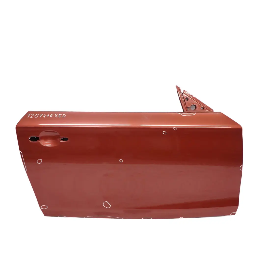 Puerta Delantera Derecha E82 E88 Sedonarot Sedona Rojo Metalico - A79 para BMW E81 con número de pieza 7207446 BMW E81 Puerta Delantera Derecha E82 E88 Sedonarot Sedona Rojo Metalico - A79 - SKU 7207446-SED2 - Número de pieza 7207446