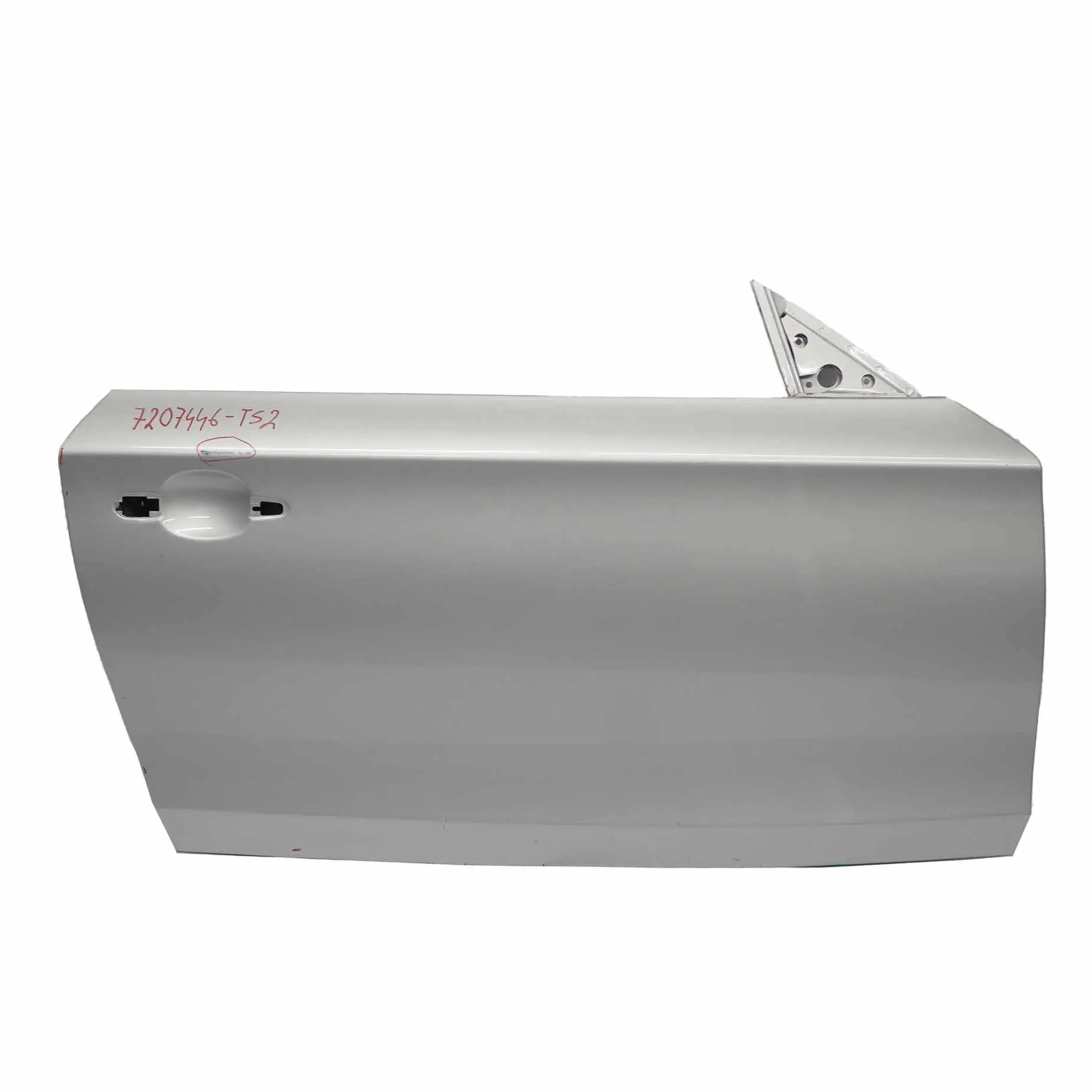BMW E81 E82 E88 Porta Anteriore Destra Argento-Titanio Argento Metallizzato -