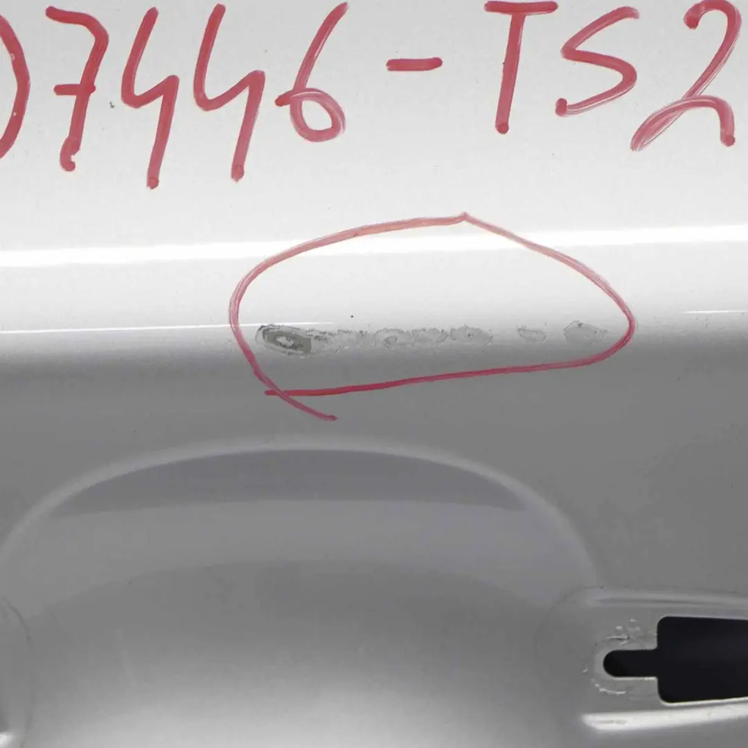 BMW E81 E82 E88 Porta Anteriore Destra Argento-Titanio Argento Metallizzato - - SKU 7207446-TS2 - Numero di parte 7207446