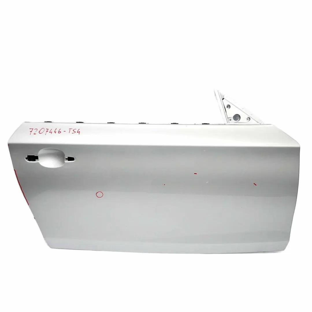 BMW E81 E82 E88 Door Front Right O/S Titansilber Titan Silver Metallic - 354 - SKU 7207446-TS4 - Part number 7207446