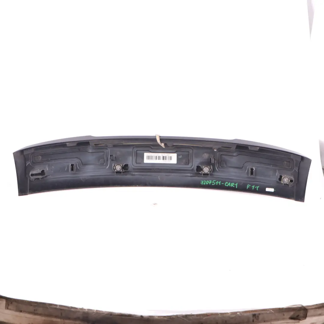 BMW F11 Boot Lid Tailgate Rear Spoiler Carbonschwarz Metallic Black - 416 - SKU 7207511-CAR1 - Part number 7207511