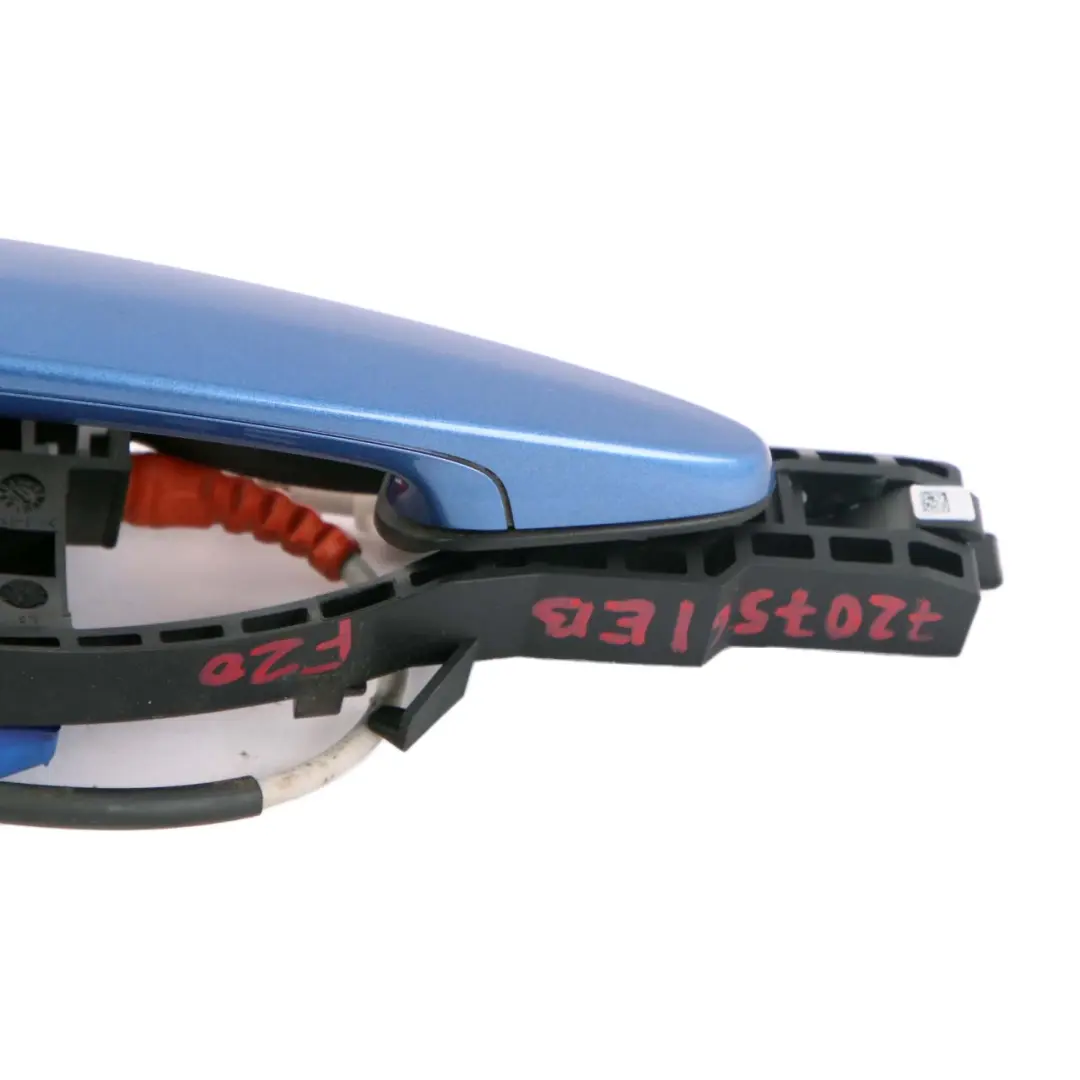 BMW 1 Series F20 LCI Rear Left Grab Handle N/S Estoril Blau Metallic Blue B45 - SKU 7207561-EB - Part number 7207561