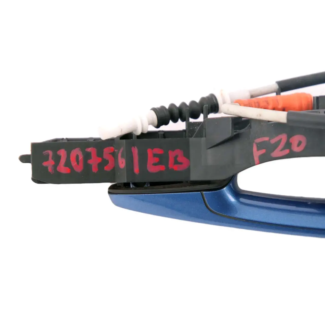 BMW F20 LCI Asidero Trasero Izquierdo Estoril Blau Azul Metalizado B45 - SKU 7207561-EB - Número de pieza 7207561