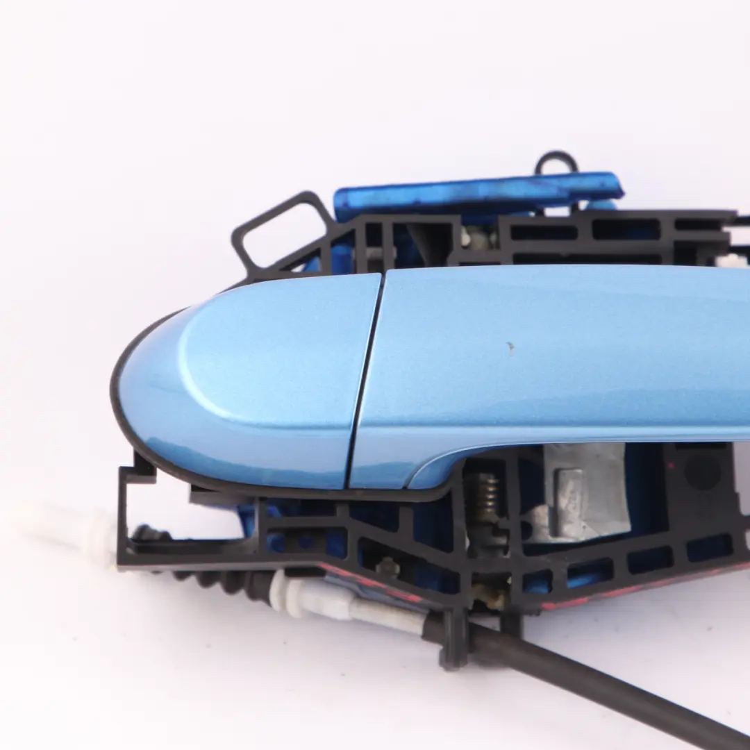 Grab Handle Door BMW F20 LCI Rear Left N/S Seaside Blue Metallic C1R to with Part number 7207561 Grab Handle Door BMW F20 LCI Rear Left N/S Seaside Blue Metallic C1R - SKU 7207561-SBM - Part number 7207561