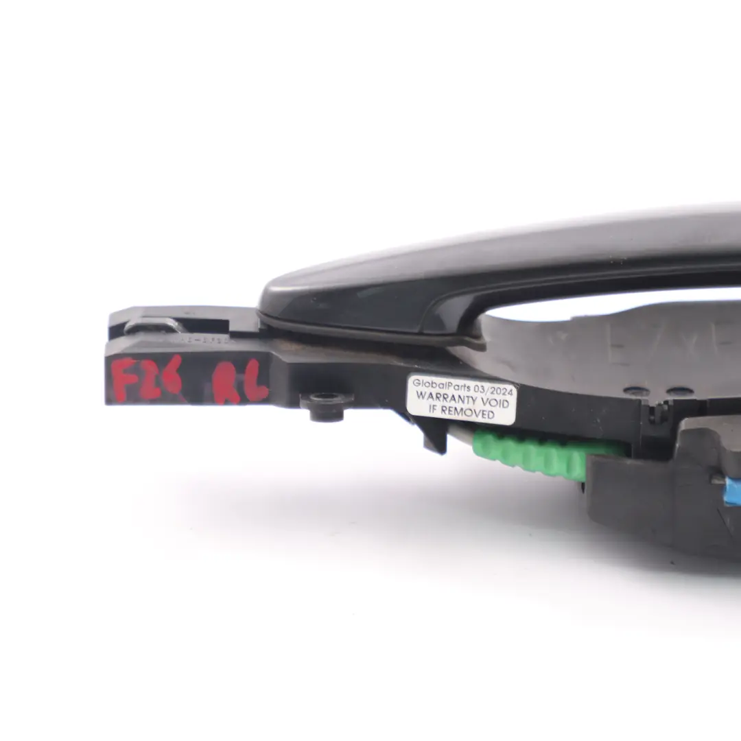 Manija de la Puerta Exterior Trasera Izquierda Sophisto Gris A90 para BMW X4 F26 F20 con número de pieza 7207561 BMW X4 F26 F20 Manija de la Puerta Exterior Trasera Izquierda Sophisto Gris A90 - SKU 7207561-SOP - Número de pieza 7207561