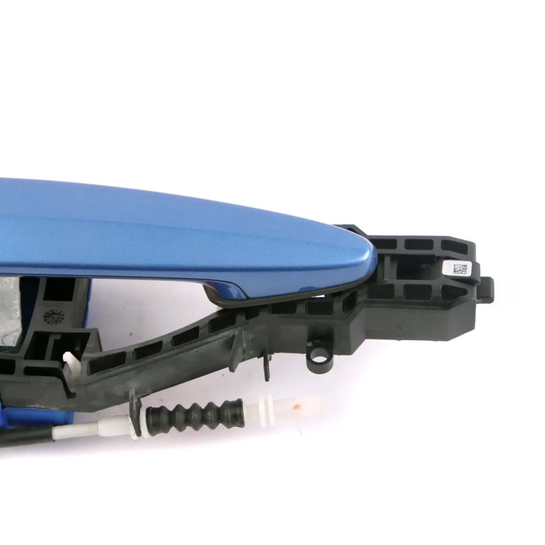 Asidero Trasero Derecho Estoril Blau Azul Metalizado B45 para BMW F20 LCI con número de pieza 7207562 BMW F20 LCI Asidero Trasero Derecho Estoril Blau Azul Metalizado B45 - SKU 7207562-EB - Número de pieza 7207562