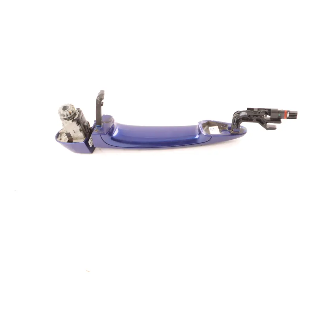 Door Handle Front Right San Marino Blue B51 7332566 to BMW X4 F26 F20 E90 F83 with Part number 7207562 BMW X4 F26 F20 E90 F83 Door Handle Front Right San Marino Blue B51 7332566 - SKU RHD-7332566-SMB - Part number 7207562