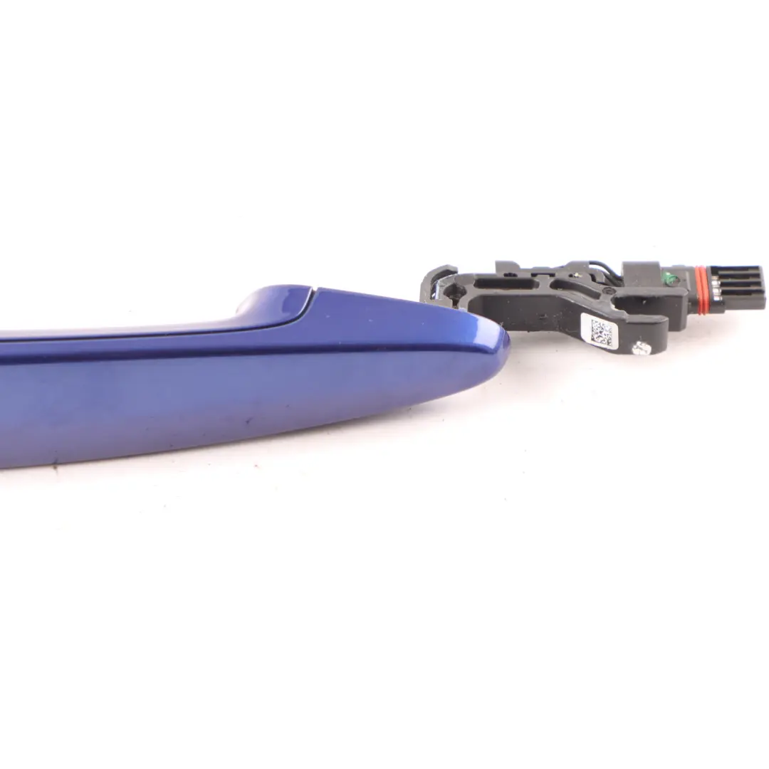 Door Handle Front Right San Marino Blue B51 7332566 to BMW X4 F26 F20 E90 F83 with Part number 7207562 BMW X4 F26 F20 E90 F83 Door Handle Front Right San Marino Blue B51 7332566 - SKU RHD-7332566-SMB - Part number 7207562