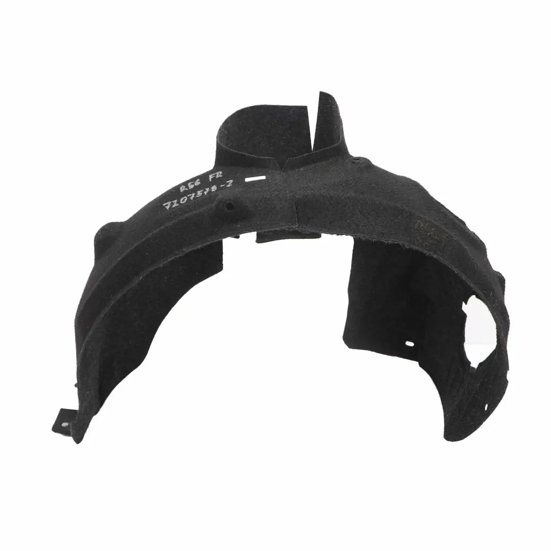 Mini R55 R56 R57 Front Right O/S Wheel Arch Cover Splash Guard Panel - SKU 7207578-2 - Part number 7207578