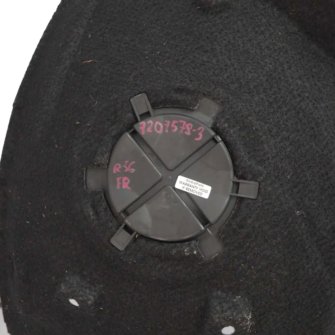  Enjoliveur passage roue Mini R56 R55 avant droite Panneau anti-éclaboussures - SKU 7207578-3 - Numéro de pièce 51717207578