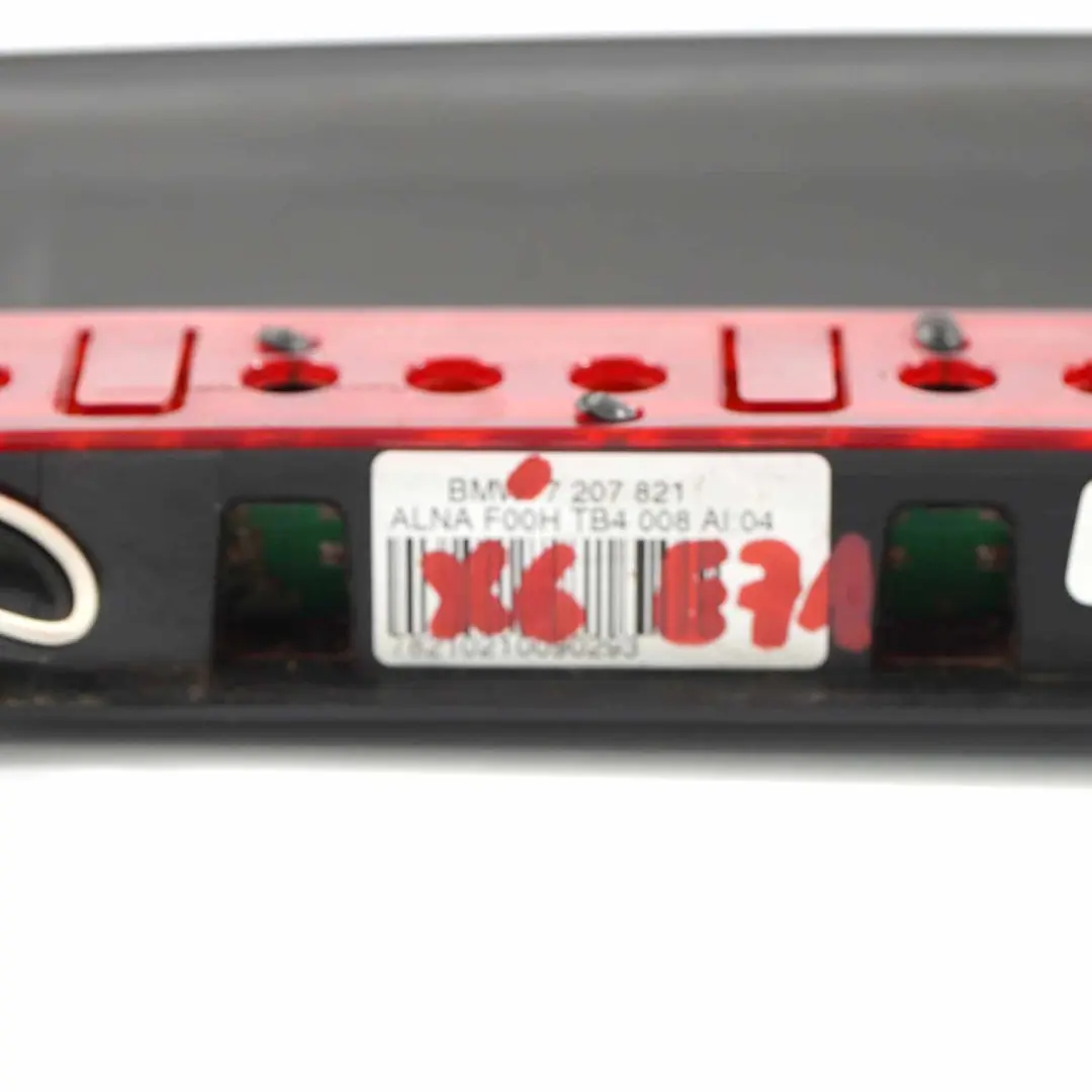 Brake Light Third Stop Lamp Stoplamp Red to BMW X6 E71 E72 Rear with Part number 7207821 BMW X6 E71 E72 Rear Brake Light Third Stop Lamp Stoplamp Red - SKU 7207821 - Part number 7207821