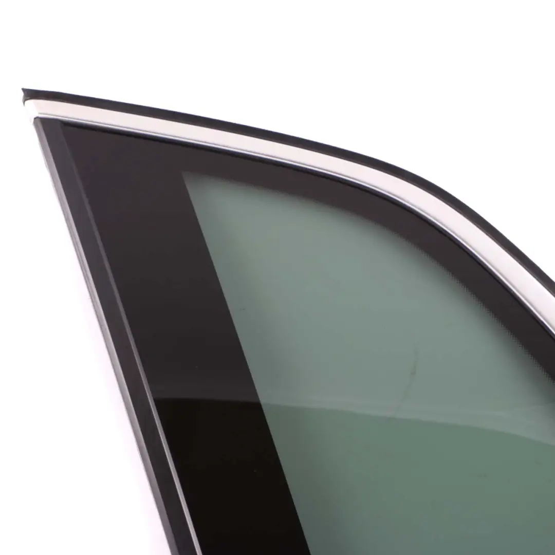 Ventana Lateral Negro Vidrio Junta Aluminio Trasero Izquierdo AS3 para BMW X5 E70 con número de pieza 7207885 BMW X5 E70 Ventana Lateral Negro Vidrio Junta Aluminio Trasero Izquierdo AS3 - SKU 7207885 - Número de pieza 7207885