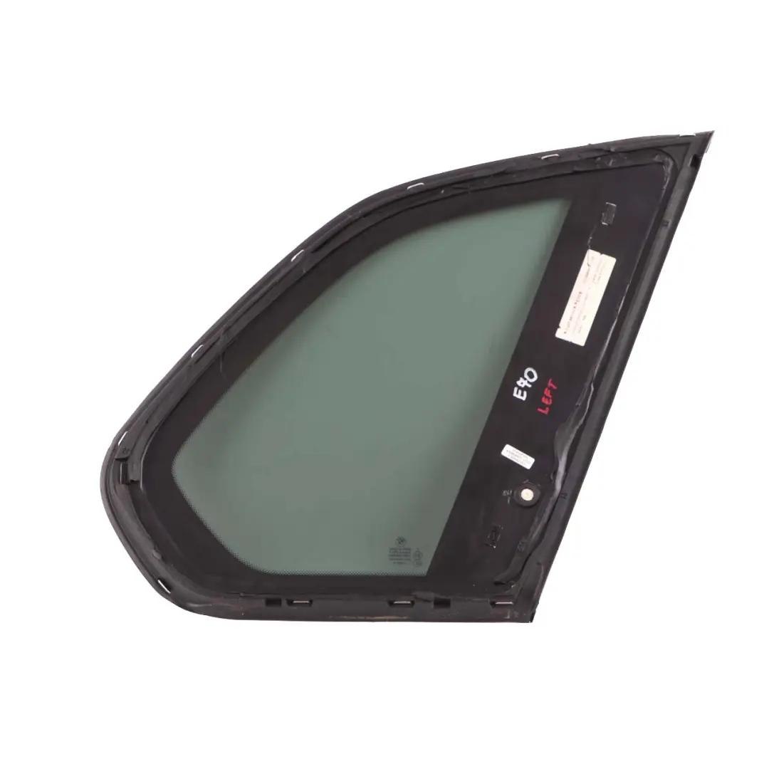 BMW X5 E70 Finestrino Laterale Nero Vetro Alluminio Posteriore Sinistro AS3 - SKU 7207885 - Numero di parte 7207885