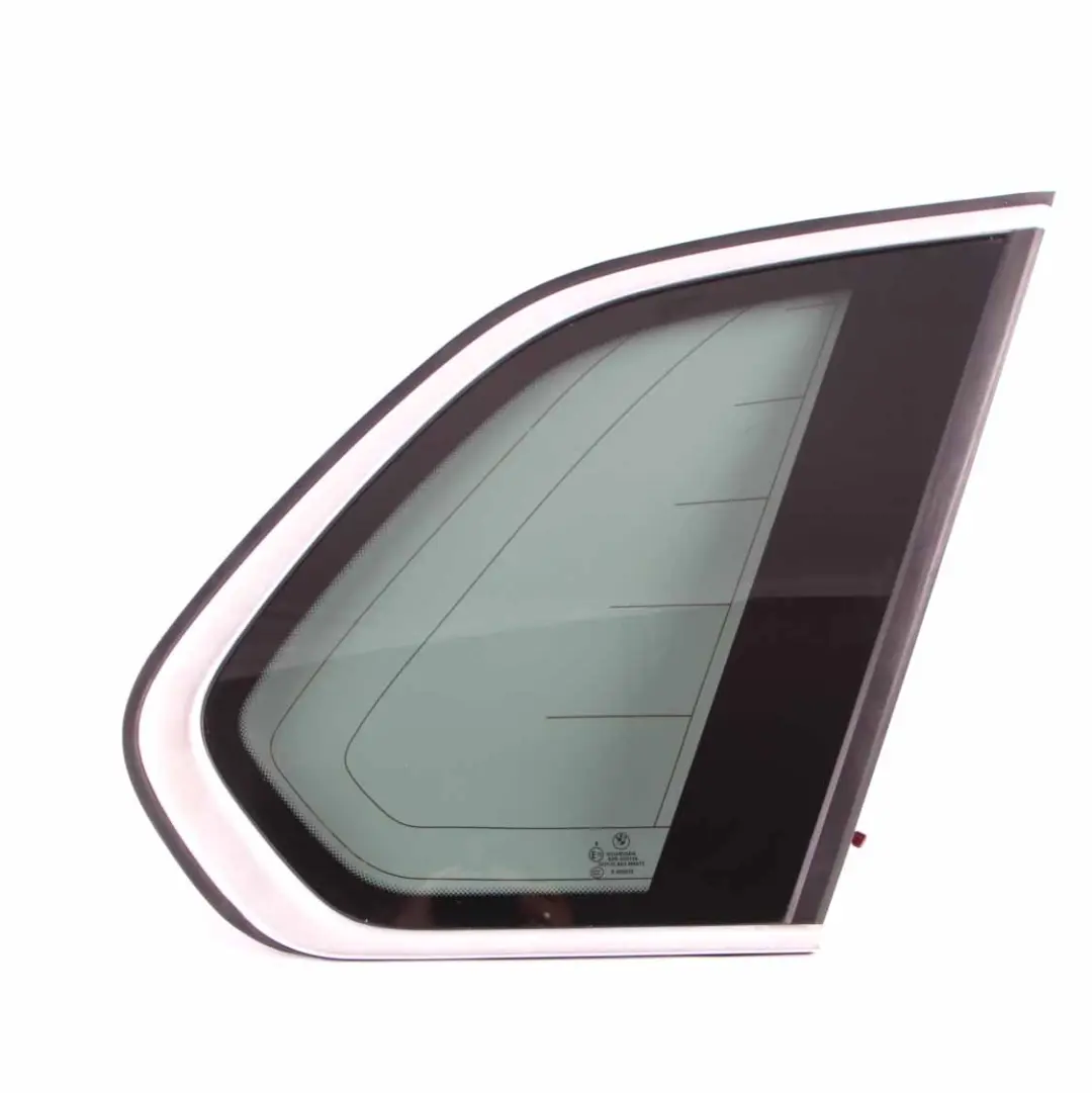 BMW E70 Side Window Black Glass Gasket Aluminium Rear Right O/S AS3 7207884 - SKU 7207886-2 - Part number 7207886