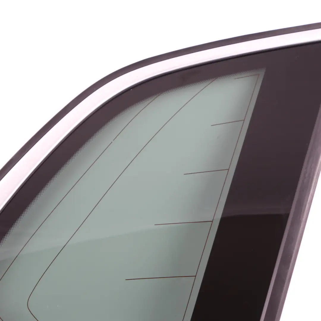 BMW E70 Finestrino laterale Vetro Guarnizione Alluminio Posteriore Destro AS3 - SKU 7207886-2 - Numero di parte 7207886