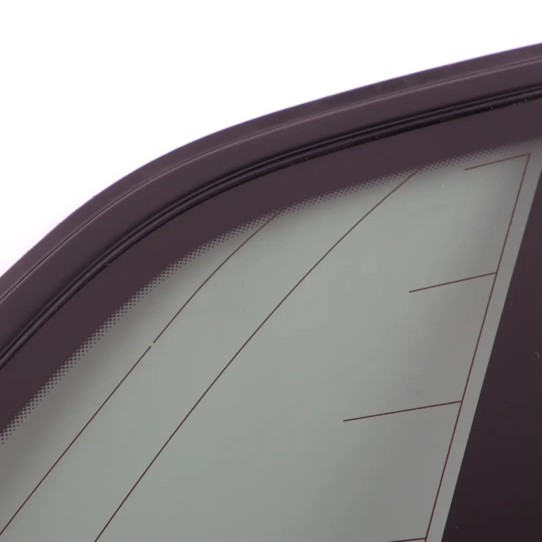 Ventana Lateral Cuartos Cristal Trasero Derecho Negro AS3 para BMW X5 E70 con número de pieza 7207886 BMW X5 E70 Ventana Lateral Cuartos Cristal Trasero Derecho Negro AS3 - SKU 7207886-3 - Número de pieza 7207886