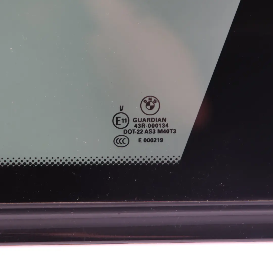 Side Window Quarter Glass Glazing Rear Right O/S Black AS3 to BMW X5 E70 with Part number 7207886 BMW X5 E70 Side Window Quarter Glass Glazing Rear Right O/S Black AS3 - SKU 7207886-4 - Part number 7207886