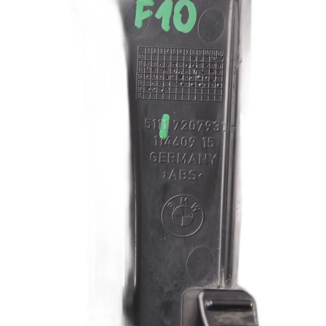  Staffa paraurti anteriore BMW F10 F11 Distanziale supporto anteriore sinistro - SKU 7207931 - Numero di parte 7207931
