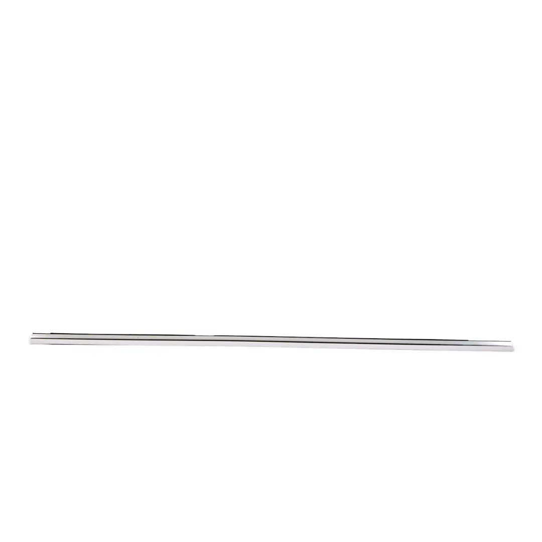 BMW F11 Rear Right Door Window Outer Weatherstrip Strip Cover Chrome - SKU 7208568 - Part number 7208568