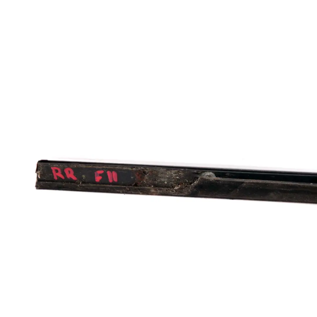 BMW F11 Puerta Trasera Derecha Ventana Burlete Exterior Tapa Cromo - SKU 7208568 - Número de pieza 7208568