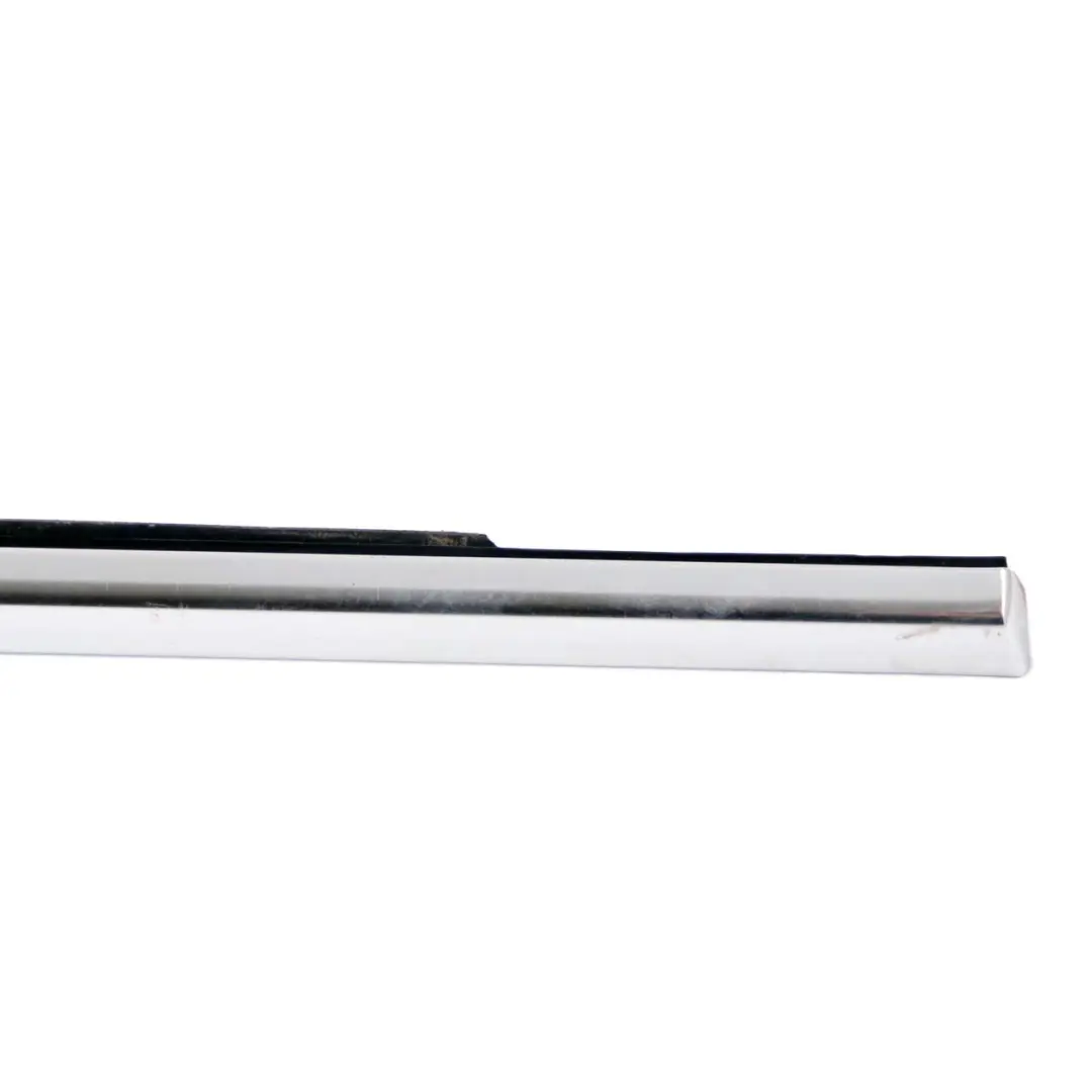 BMW F11 Rear Right Door Window Outer Weatherstrip Strip Cover Chrome - SKU 7208568 - Part number 7208568