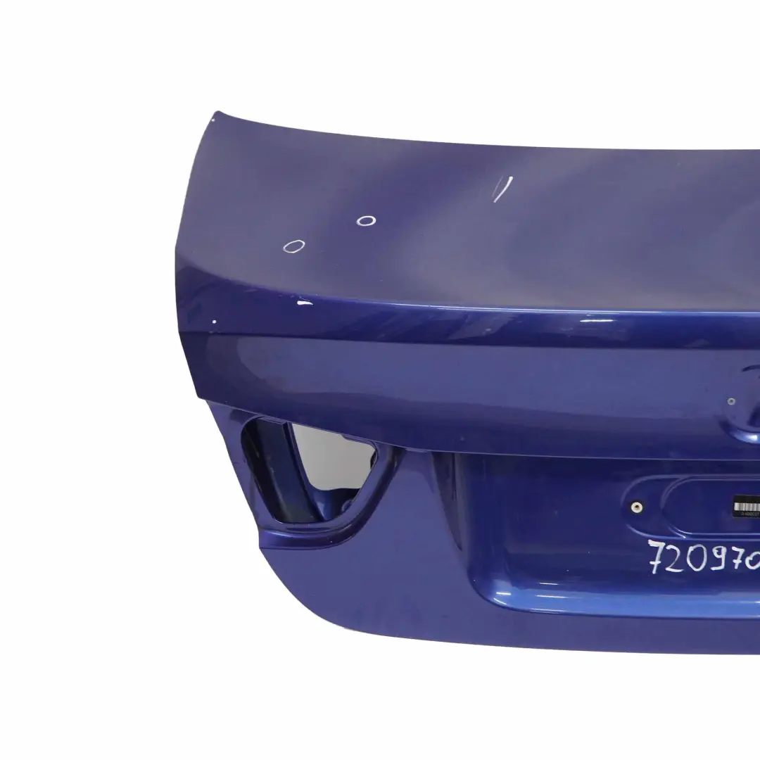 BMW E90 LCI Trunk Boot Lid Rear Tailgate Bootlid Montegoblau Montego Blue - A51 - SKU 7209701-MTB - Part number 7209701