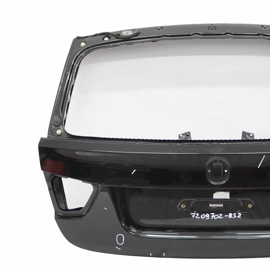  Boot Tailgate Lid BMW E91 LCI Touring Trunk Rear Black Sapphire Metallic - 475 - SKU 7209702-BS2 - Part number 7209702