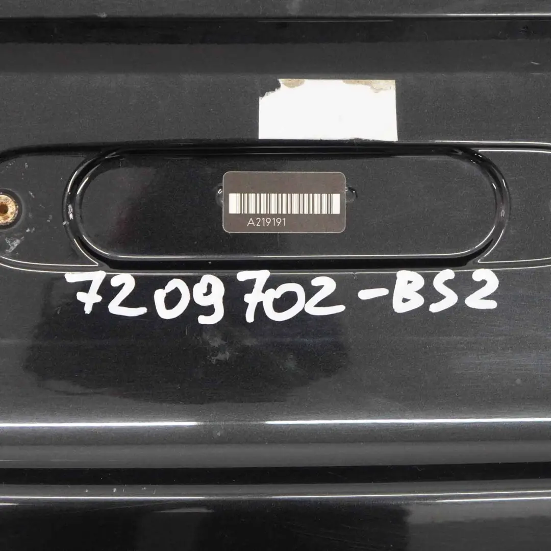 Boot Tailgate Lid BMW E91 LCI Touring Trunk Rear Black Sapphire Metallic - 475 to with Part number 7209702 Boot Tailgate Lid BMW E91 LCI Touring Trunk Rear Black Sapphire Metallic - 475 - SKU 7209702-BS2 - Part number 7209702