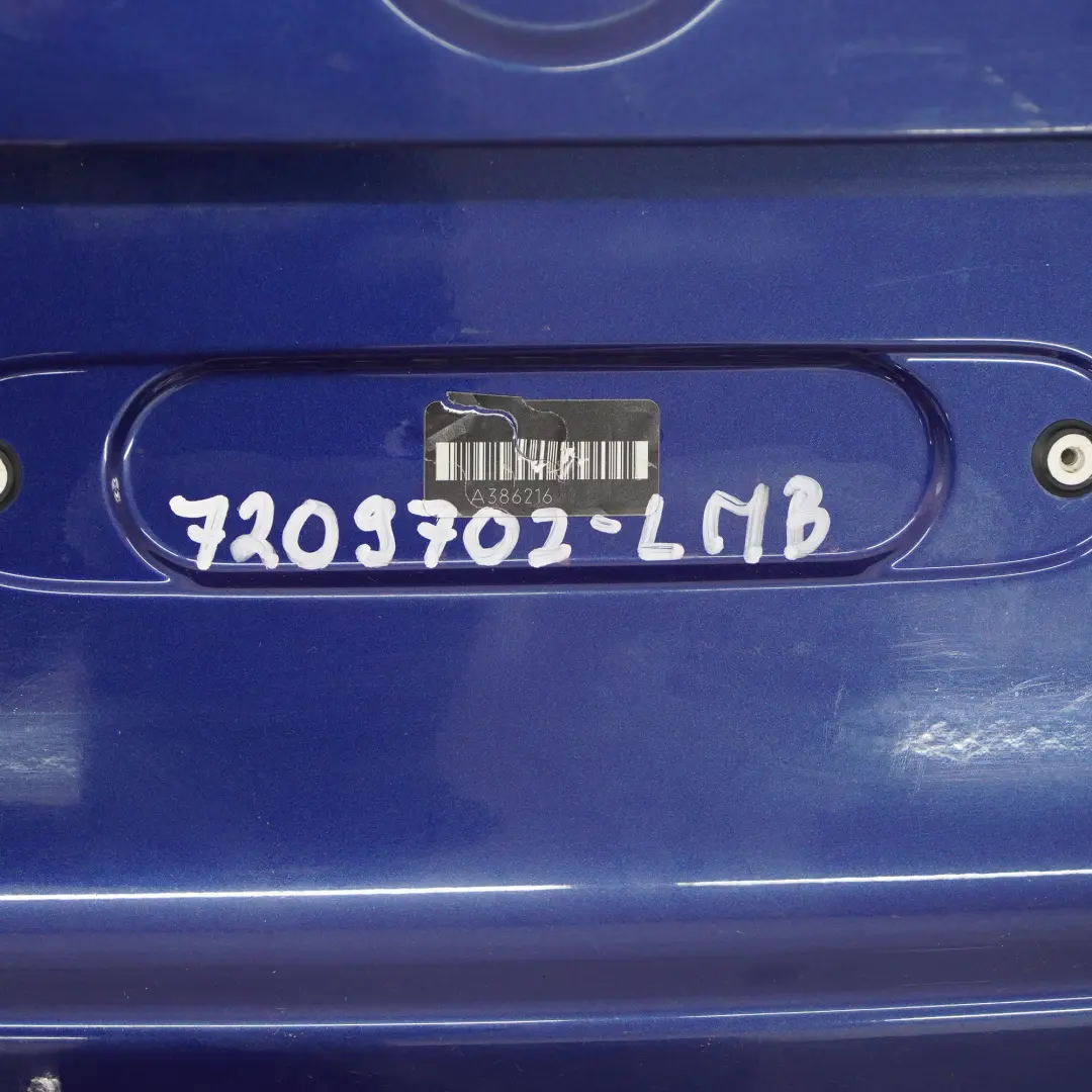 Boot Trunk Lid Tailgate Rear Le Mans Blue Metallic - 381 to BMW E91 LCI Touring with Part number 7209702 BMW E91 LCI Touring Boot Trunk Lid Tailgate Rear Le Mans Blue Metallic - 381 - SKU 7209702-LMB - Part number 7209702