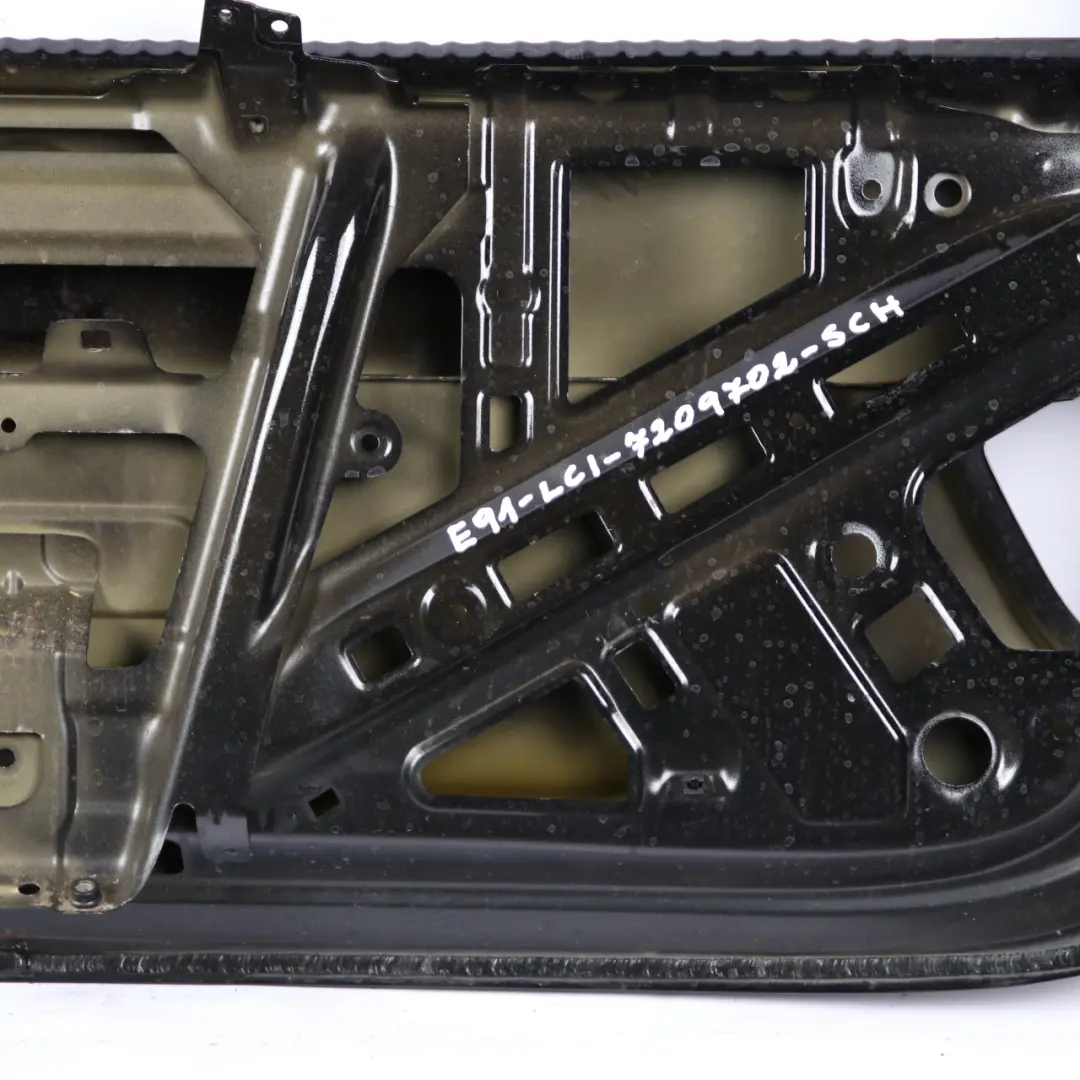 Boot Trunk Lid Tailgate Rear Schwarz 2 Black - 668 to BMW 3 E91 LCI Touring with Part number 7209702 BMW 3 E91 LCI Touring Boot Trunk Lid Tailgate Rear Schwarz 2 Black - 668 - SKU 7209702-SCH - Part number 7209702