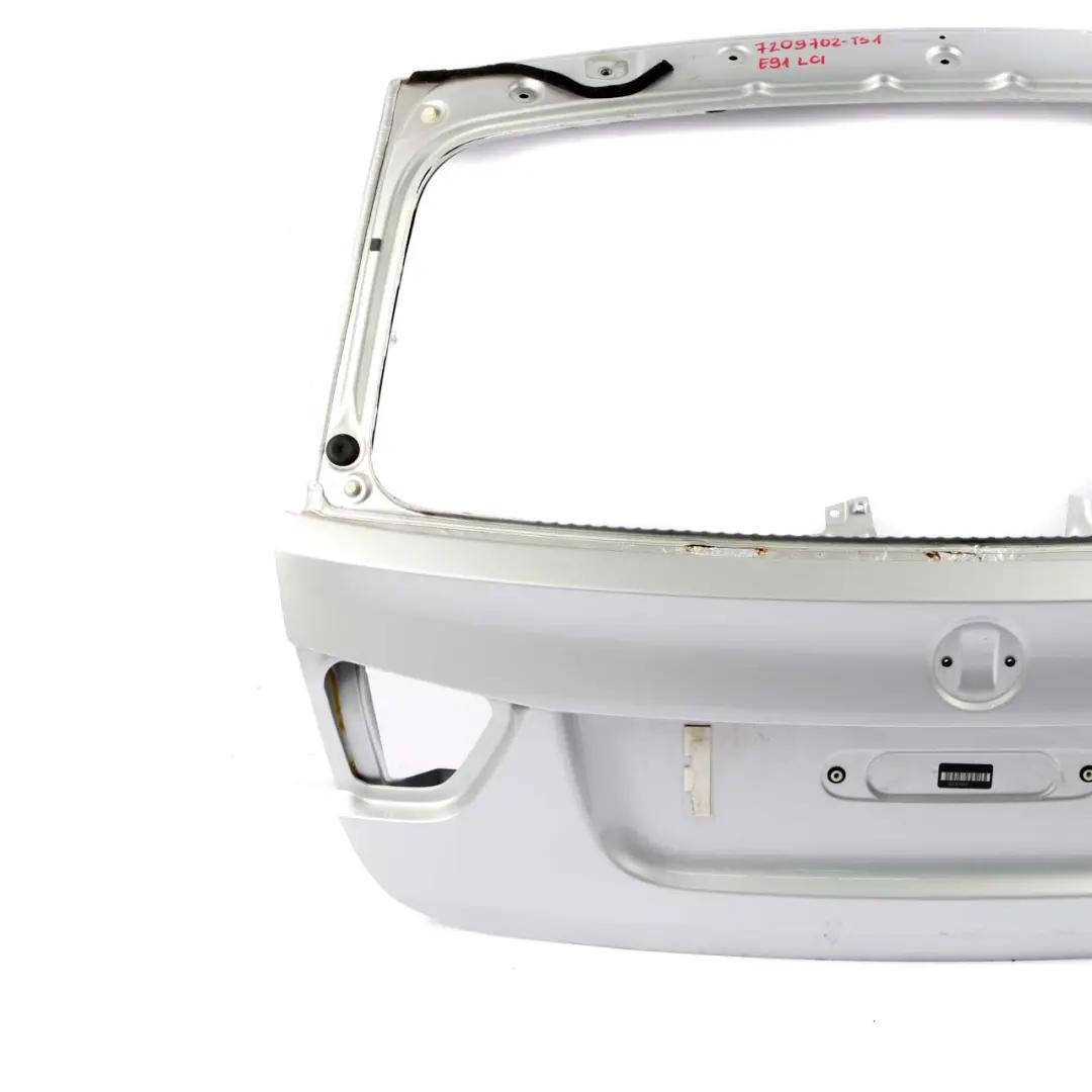 Boot Trunk Lid Tailgate Titansilber Silver Metallic - 354 to BMW 3 E91 LCI Touring with Part number 7209702 BMW 3 E91 LCI Touring Boot Trunk Lid Tailgate Titansilber Silver Metallic - 354 - SKU 7209702-TS1 - Part number 7209702