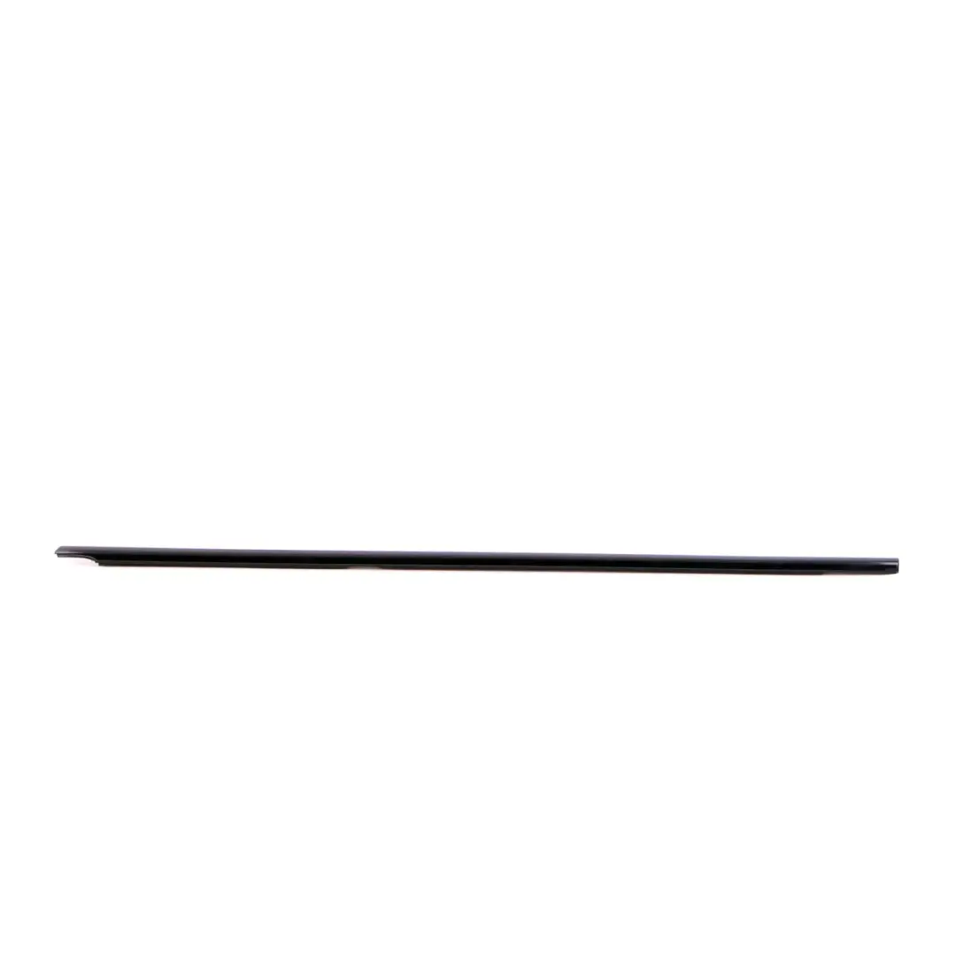 Ventana Puerta Trasera Izquierda Burlete Exterior Alto Brillo Cubierta para BMW F10 con número de pieza 7209709 BMW F10 Ventana Puerta Trasera Izquierda Burlete Exterior Alto Brillo Cubierta - SKU 7209709 - Número de pieza 7209709