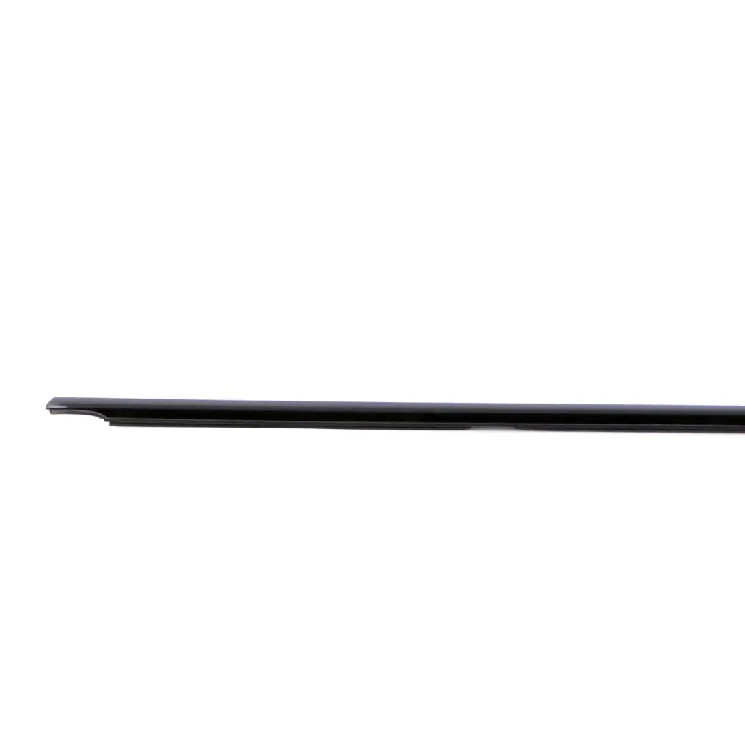 BMW F10 Rear Door Window Outer Weather Strip Cover High Gloss Left N/S - SKU 7209709 - Part number 7209709