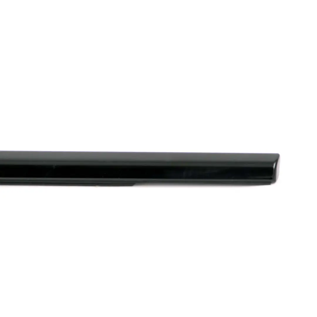 BMW F10 Rear Door Window Outer Weather Strip Cover High Gloss Left N/S - SKU 7209709 - Part number 7209709