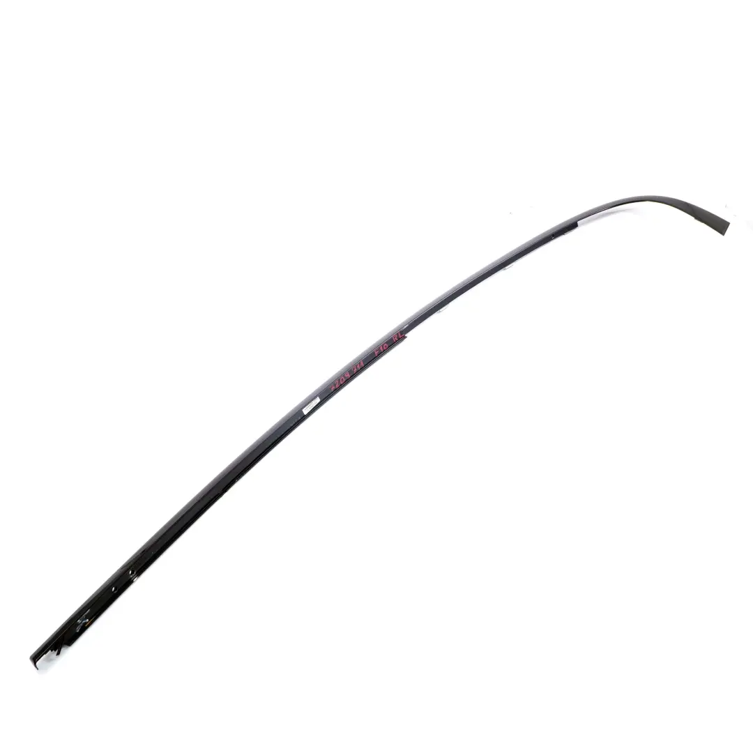 BMW F10 Window Frame Finisher Top Door Rear Left N/S High Gloss - SKU 7209711 - Part number 7209711