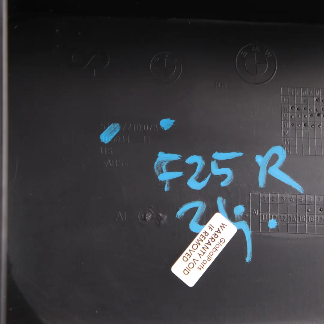 Support De Fixation De Pare-Chocs Arrière Droit pour BMW X3 F25 à propos du numéro de pièce 7210078 BMW X3 F25 Support De Fixation De Pare-Chocs Arrière Droit - SKU 7210078 - Numéro de pièce 7210078